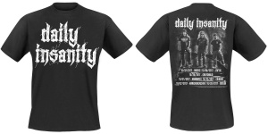 Daily Insanity - Tour 2017 - Tourshirt